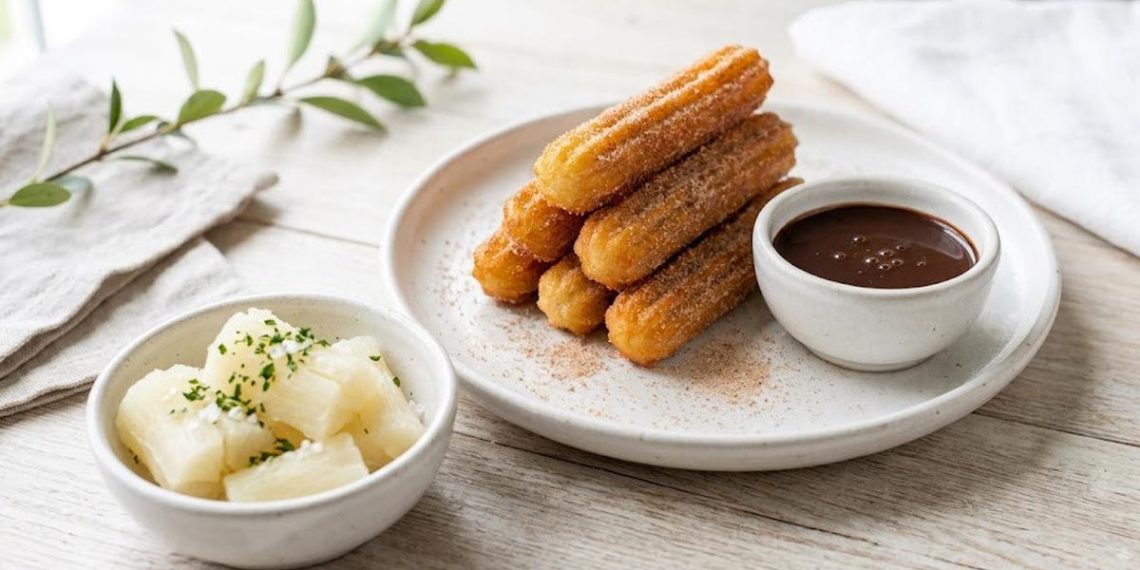 Cara Membuat Churros Singkong Parut Camilan Renyah dari Bahan Mudah