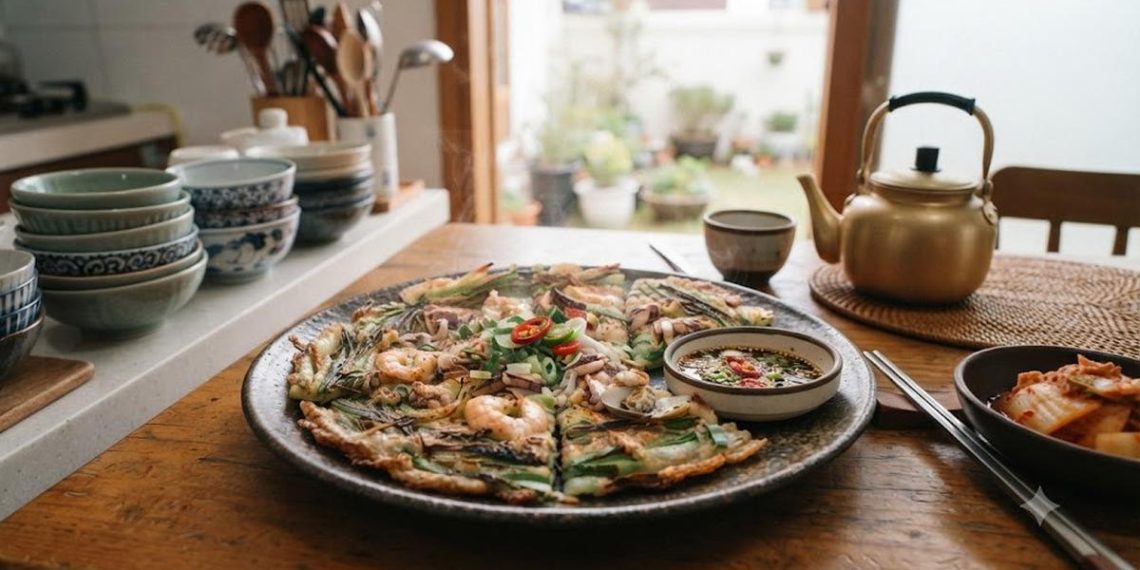 Resep Pajeon Pancake Gurih Korea Versi Lokal untuk Menemani Nonton Drakor