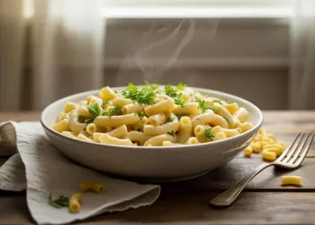 Resep Makaroni Stim Creamy Lembut Tanpa Oven