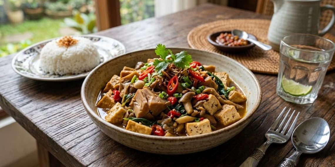 Resep Tumis Nangka Muda dengan Jamur dan Tahu, Menu Sederhana yang Bikin Nagih